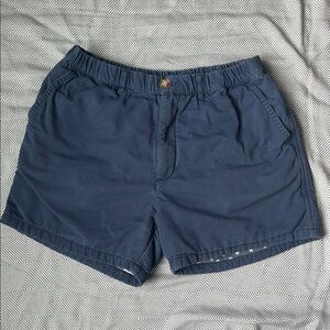 Chubbies Blue Flat Front Shorts Relaxed Fit